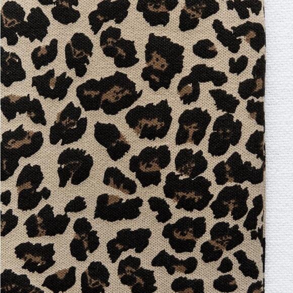 ZARA ANIMAL PRINT STRETCH KNIT DRESS - Picture 5 of 5